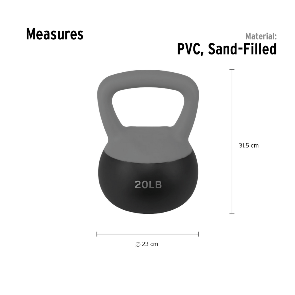 PESA RUSA SUAVE DE 20 LB  HEAD