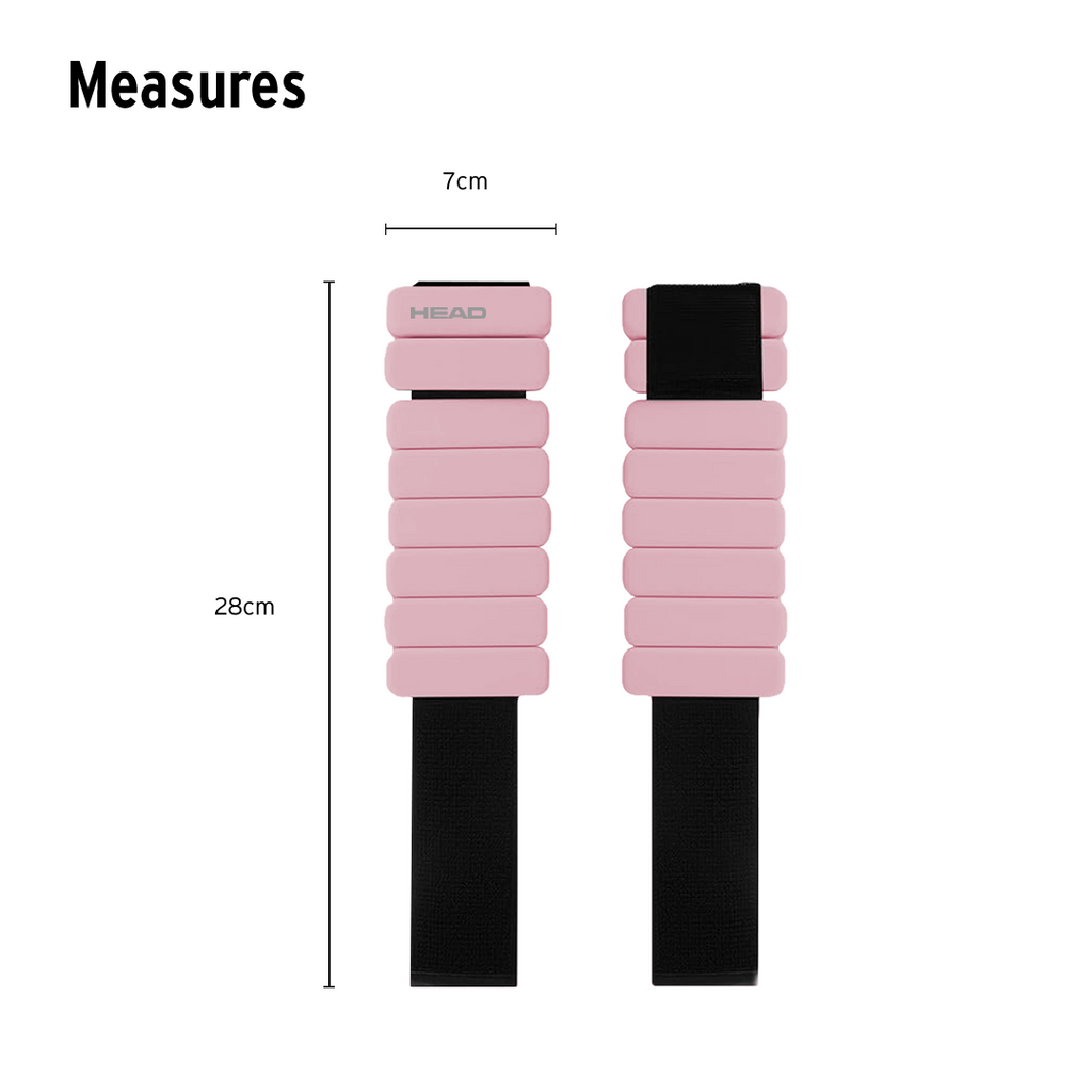 Par De Polainas / muñequera Ajustables 1 kg