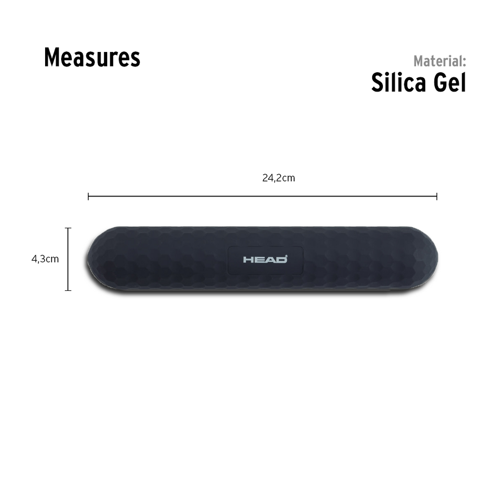 Par De Mancuernas De Gel Head 2 kg