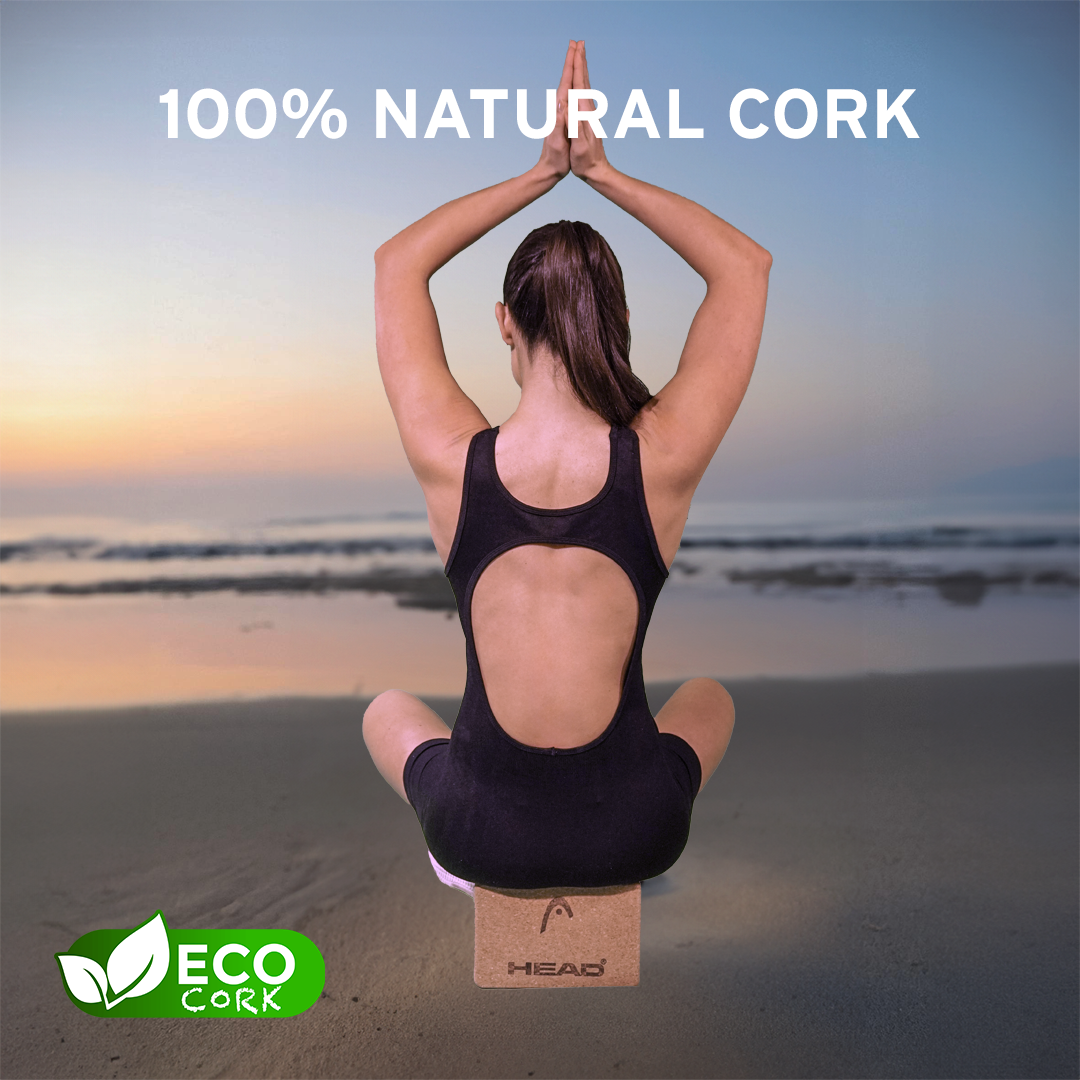 LADRILLO DE CORCHO PARA YOGA HEAD