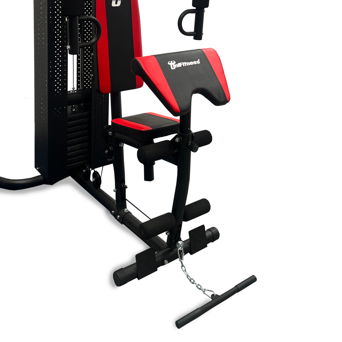 Gimnasio Multiestación Unifitness -21b Negro Rojo